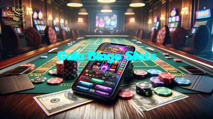 Gala Bingo Slots casino presented on mobile device in Pakistan with slots and live games